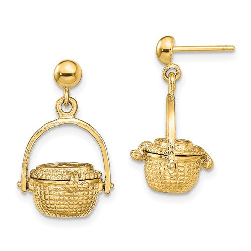 14k-3-d-nantucket-basket-dangle-earrings-SolomonJeweler-Wichita-KS-CustomJewelry