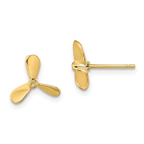 14k-2-d-propeller-post-earrings-SolomonJeweler-Wichita-KS-CustomJewelry