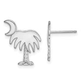 14k-white-gold-white-charleston-palm-tree-w-moon-earrings-SolomonJeweler-Wichita-KS-CustomJewelry