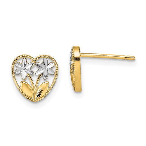 14k-w-rhodium-d-c-flower-and-heart-post-earrings-SolomonJeweler-Wichita-KS-CustomJewelry