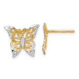 14k-w-rhodium-butterfly-post-earrings-SolomonJeweler-Wichita-KS-CustomJewelry