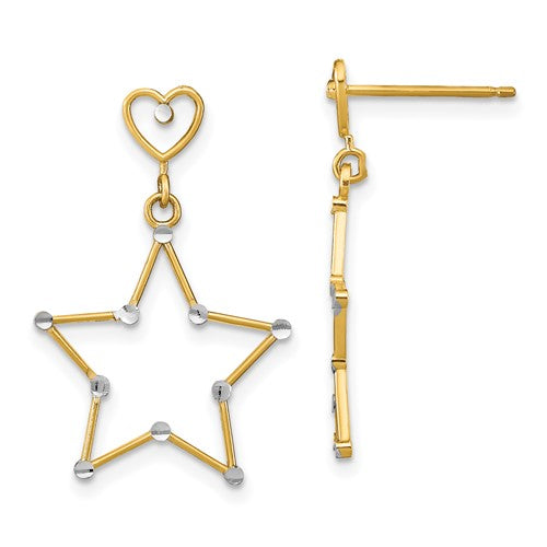 14k-w-rh-diamond-cut-heart-and-star-post-dangle-earrings-SolomonJeweler-Wichita-KS-CustomJewelry