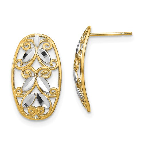 14k-w-rhodium-oval-d-c-filigree-post-dangle-earrings-SolomonJeweler-Wichita-KS-CustomJewelry