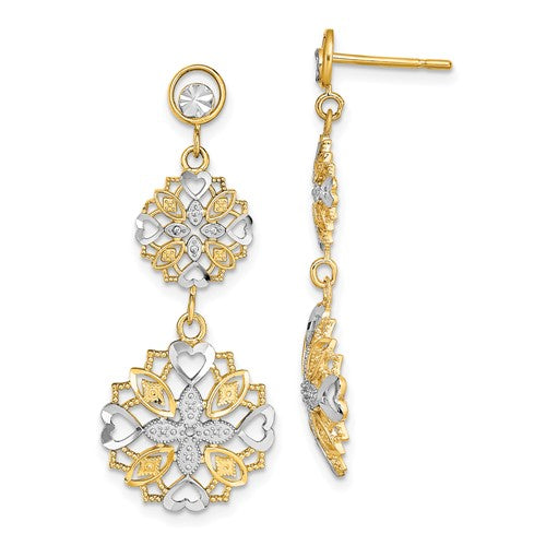 14k-w-rhodium-d-c-flower-heart-dangle-earrings-SolomonJeweler-Wichita-KS-CustomJewelry