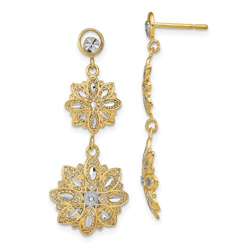 14k-w-rhodium-d-c-filigree-floral-post-dangle-earrings-SolomonJeweler-Wichita-KS-CustomJewelry