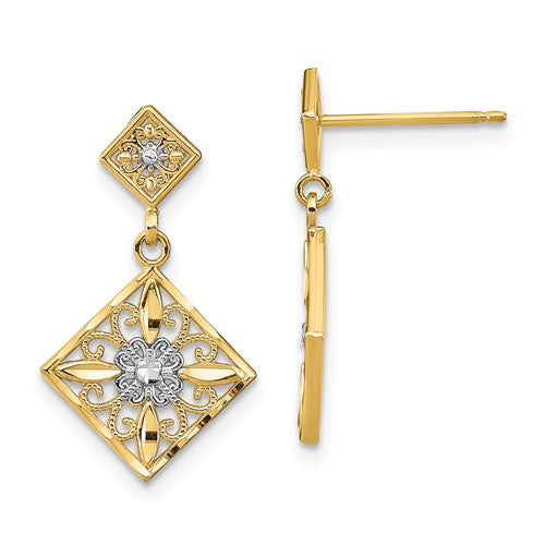 14k-w-rhodium-d-c-square-filigree-dangle-earrings-SolomonJeweler-Wichita-KS-CustomJewelry