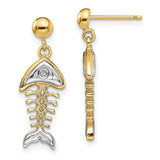 14k-w-rhodium-fishbone-dangle-earrings-SolomonJeweler-Wichita-KS-CustomJewelry
