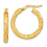 14k-3mm-polished-satin-d-c-hoop-earrings-SolomonJeweler-Wichita-KS-CustomJewelry