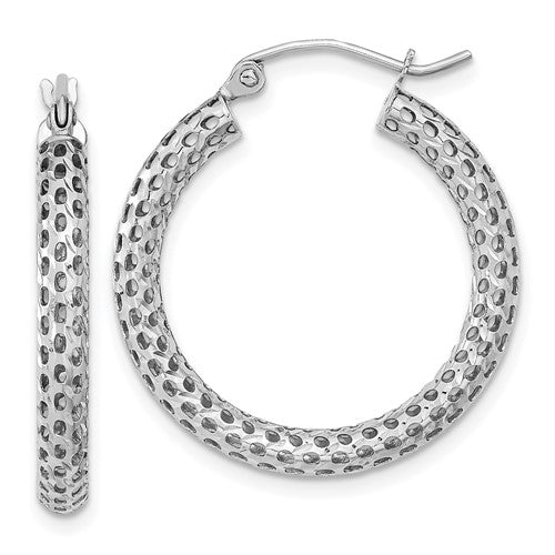14k-white-gold-mesh-hoop-earrings-SolomonJeweler-Wichita-KS-CustomJewelry