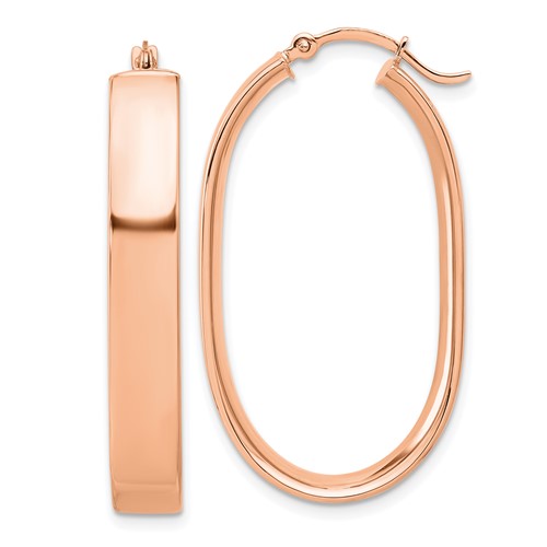 14k-rose-gold-oval-hoop-earrings-SolomonJeweler-Wichita-KS-CustomJewelry