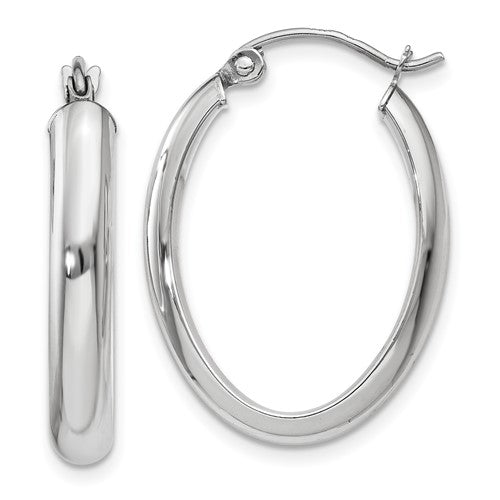 14k-white-gold-polished-3-75mm-oval-tube-hoop-earrings-SolomonJeweler-Wichita-KS-CustomJewelry