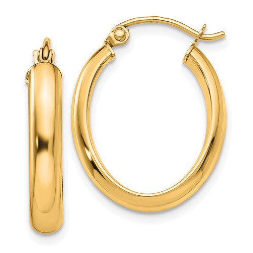 14k-polished-3-75mm-oval-tube-hoop-earrings-SolomonJeweler-Wichita-KS-CustomJewelry