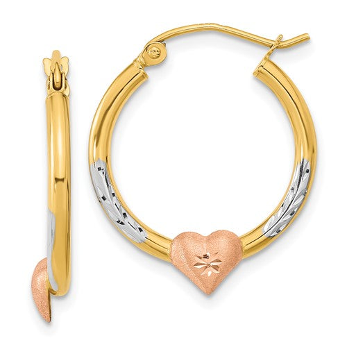 14k-two-tone-with-white-rhodium-d-c-heart-hoop-earrings-SolomonJeweler-Wichita-KS-CustomJewelry