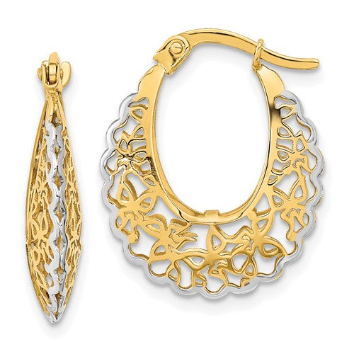 14k-rhodium-plated-polished-filigree-hoop-earrings-SolomonJeweler-Wichita-KS-CustomJewelry