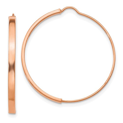 14k-rose-gold-wire-hoop-earrings-SolomonJeweler-Wichita-KS-CustomJewelry