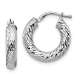 14k-4x18mm-white-gold-diamond-cut-round-hoop-earrings-SolomonJeweler-Wichita-KS-CustomJewelry