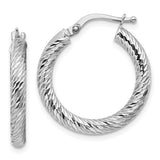 14k-polished-3mm-white-gold-diamond-cut-round-hoop-earrings-SolomonJeweler-Wichita-KS-CustomJewelry