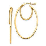 14k-polished-textured-double-oval-hoop-earrings-SolomonJeweler-Wichita-KS-CustomJewelry