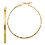 14k-brushed-and-polished-2mm-hoop-earrings-SolomonJeweler-Wichita-KS-CustomJewelry