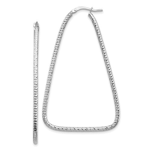 14k-white-gold-polished-diamond-cut-double-triangle-hoop-earrings-SolomonJeweler-Wichita-KS-CustomJewelry
