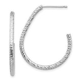 14k-white-gold-polished-diamond-cut-post-dangle-earrings-SolomonJeweler-Wichita-KS-CustomJewelry