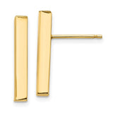 14k-polished-3mm-post-earrings-SolomonJeweler-Wichita-KS-CustomJewelry