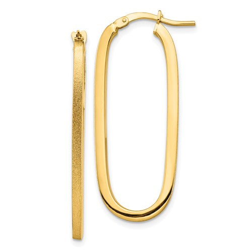 14k-polished-satin-2mm-oval-hoop-earrings-SolomonJeweler-Wichita-KS-CustomJewelry