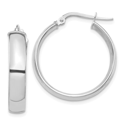 14k-white-gold-high-polished-5mm-hoop-earrings-SolomonJeweler-Wichita-KS-CustomJewelry