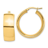 14k-high-polished-small-10mm-hoop-earrings-SolomonJeweler-Wichita-KS-CustomJewelry