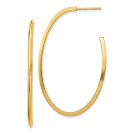 14k-polished-knife-edge-oval-2mm-post-dangle-earrings-SolomonJeweler-Wichita-KS-CustomJewelry