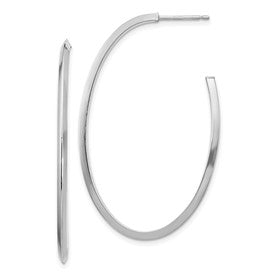 14k-white-gold-polished-knife-edge-oval-2mm-post-dangle-earrings-SolomonJeweler-Wichita-KS-CustomJewelry