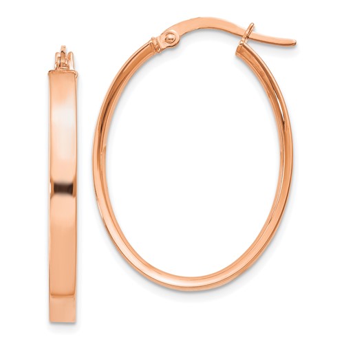 14k-rose-gold-3mm-oval-hoop-earrings-SolomonJeweler-Wichita-KS-CustomJewelry