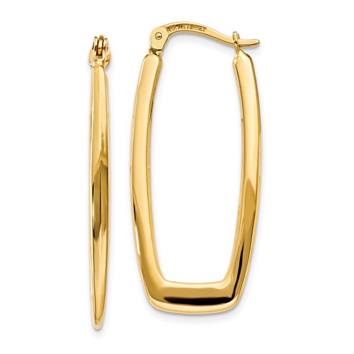 14k-polished-2-25mm-rectangle-hoop-earrings-SolomonJeweler-Wichita-KS-CustomJewelry