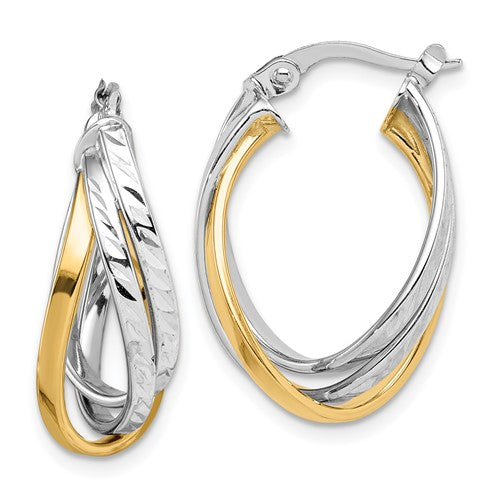14k-two-tone-hoop-earrings-SolomonJeweler-Wichita-KS-CustomJewelry