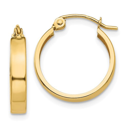 14k-polished-3mm-hoop-earrings-SolomonJeweler-Wichita-KS-CustomJewelry