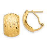 14k-textured-omega-back-earrings-SolomonJeweler-Wichita-KS-CustomJewelry