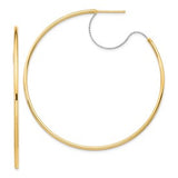 14k-two-tone-large-2x55mm-d-c-wire-polished-hoop-earrings-SolomonJeweler-Wichita-KS-CustomJewelry