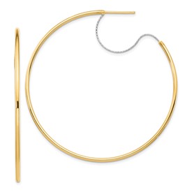 14k-two-tone-large-2x55mm-d-c-wire-polished-hoop-earrings-SolomonJeweler-Wichita-KS-CustomJewelry