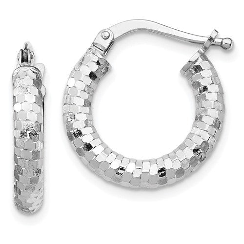 14k-white-gold-3x17mm-diamond-cut-hoop-earrings-SolomonJeweler-Wichita-KS-CustomJewelry