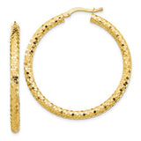 14k-3x38mm-diamond-cut-hoop-earrings-SolomonJeweler-Wichita-KS-CustomJewelry