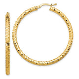 14k-3x44mm-diamond-cut-hoop-earrings-SolomonJeweler-Wichita-KS-CustomJewelry