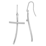14k-white-gold-polished-cross-dangle-earrings-SolomonJeweler-Wichita-KS-CustomJewelry