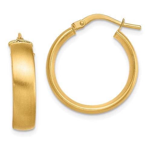 14k-small-5mm-satin-hoop-earrings-SolomonJeweler-Wichita-KS-CustomJewelry