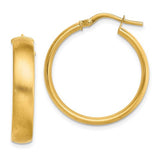 14k-medium-x5mm-satin-hoop-earrings-SolomonJeweler-Wichita-KS-CustomJewelry