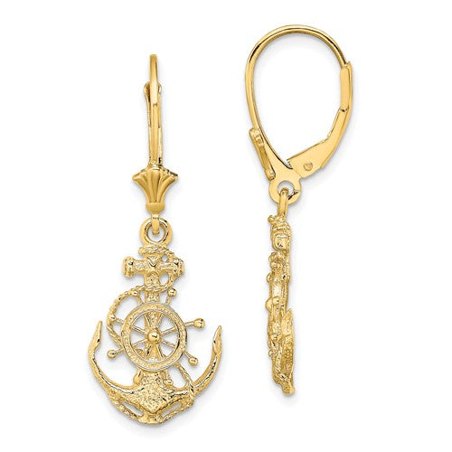 14k-2-d-anchor-and-wheel-leverback-earrings-SolomonJeweler-Wichita-KS-CustomJewelry
