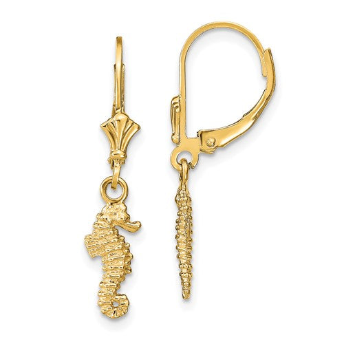 14k-seahorse-leverback-earrings-SolomonJeweler-Wichita-KS-CustomJewelry