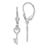 14k-white-gold-polished-heart-key-leverback-earrings-SolomonJeweler-Wichita-KS-CustomJewelry
