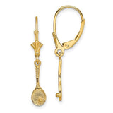 14k-polished-tennis-racquet-w-ball-leverback-earrings-SolomonJeweler-Wichita-KS-CustomJewelry