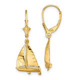 14k-3-d-sailboat-leverback-earrings-SolomonJeweler-Wichita-KS-CustomJewelry
