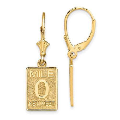 14k-mile-marker-0-key-west-leverback-earrings-SolomonJeweler-Wichita-KS-CustomJewelry
